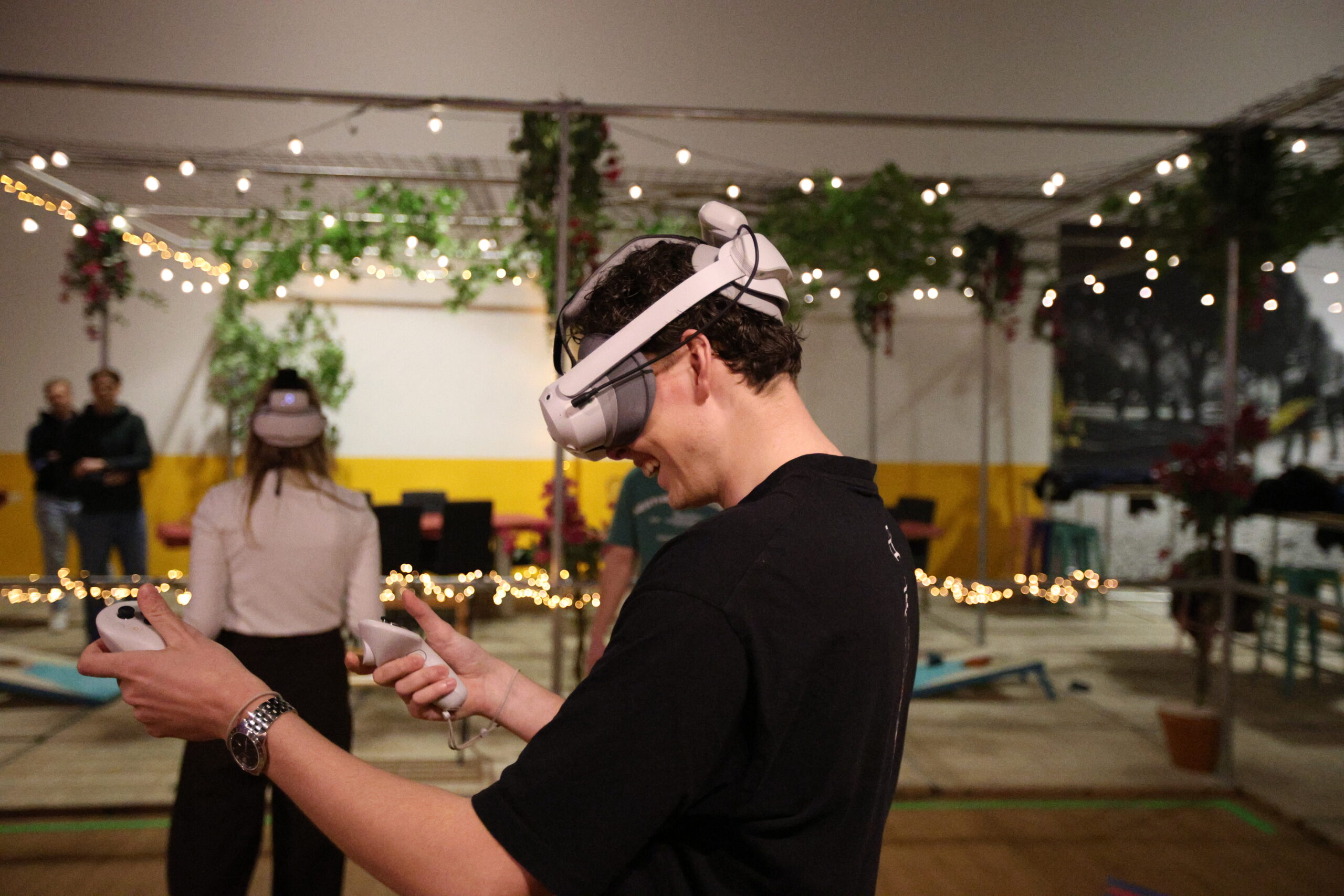 Een enorm leuke ervaring, VR gamen bij Jumpstyle Assen